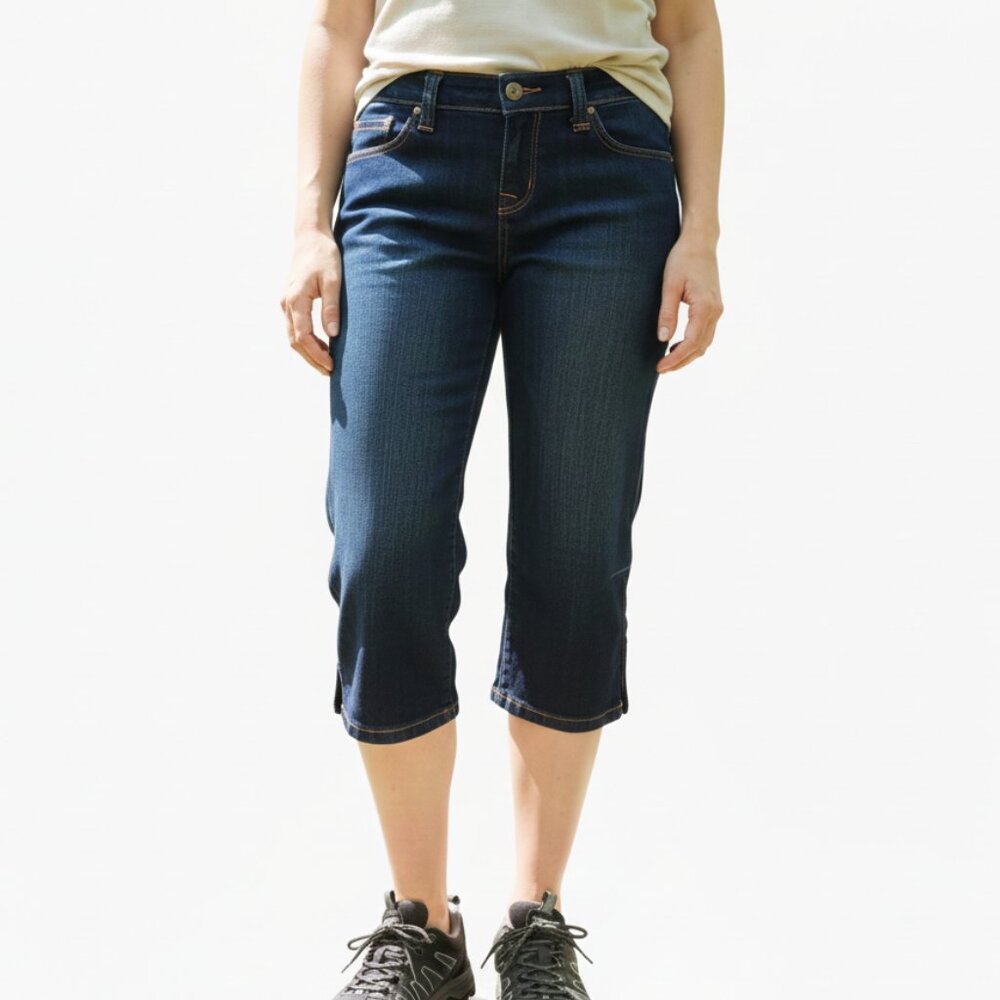 Marmot Women's Dark Blue Capri Jeans